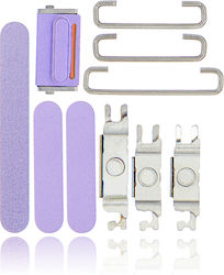 Hard Buttons Power Volume Switch Iphone 12 Purple