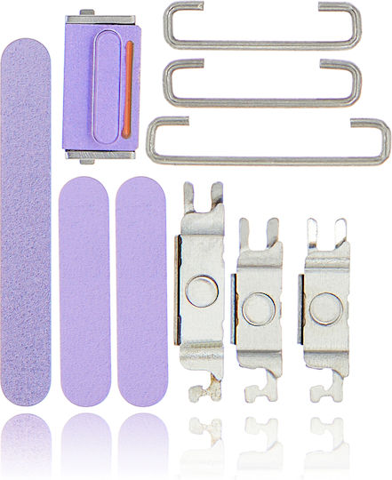 Hard Buttons Power Volume Switch Iphone 12 Purple