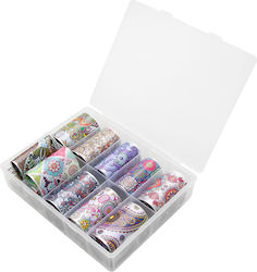 Global Fashion Foil Set 10 Pieces Colored 39