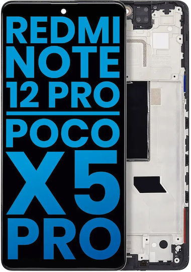 LCD Дисплей с Рамка за Xiaomi Redmi Note 12 Pro 5G, Redmi Note 12 Pro Speed и Xiaomi Poco X5 Pro, Заместителен Incell, Всички Цветове
