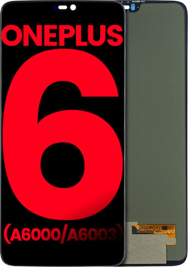 OLED-Baugruppe Ohne Rahmen OnePlus 6 A6000 A6003 Aftermarket Plus Alle Farben