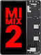 Lcd Assembly Frame Xiaomi Mi Mix 2 Aftermarket Plus Black