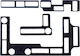 Mainboard Inline Insulator Sticker Iphone 11 4 Piece Set 10 Pack
