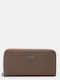 Large Beige Women's Wallet