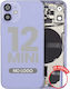 Back Housing W Small Parts Iphone 12 Mini Us Version Aftermarket Plus Purple