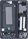 Mid-frame Housing Samsung Galaxy A51 5g A516 2020 Non-verizon 5g Uw Prism Cube Black