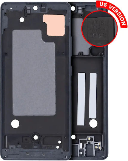 Mid-frame Housing Samsung Galaxy A71 5g A716 2020 Us Version Prism Cube Black