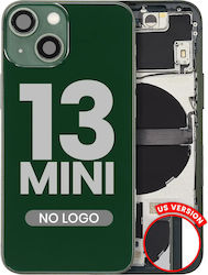 Rückgehäuse mit Kleinteilen iPhone 13 Mini US-Version Aftermarket Plus Alpingrün Rückgehäuse mit Kleinteilen iPhone 13 Mini US-Version Aftermarket Plus Alpingrün