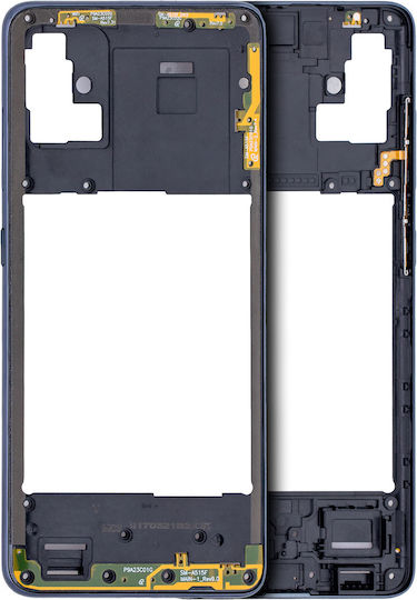 Mittelrahmengehäuse Samsung Galaxy A51 4G A515 2019 Prism Crush Schwarz