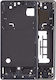 Mittelrahmengehäuse Samsung Galaxy A71 5G UW A716V 2020 Prism Cube Schwarz