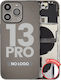 Rückgehäuse mit Kleinteilen iPhone 13 Pro US-Version Aftermarket Plus Graphit