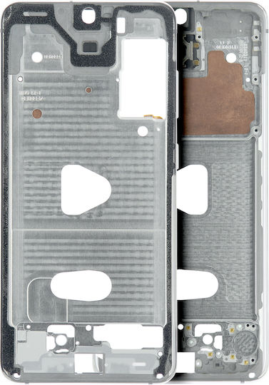 Средна рамка Samsung Galaxy S20 4G Cloud White
