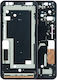 Carcasa cadrului median Google Pixel 4xl, roz, cu buton de pornire