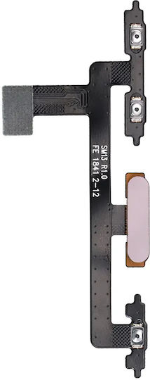 Fingerprint Power Volume Button Flex Cable Sony Xperia 10 Silver