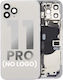 Backcover mit vorinstallierten Kleinteilen iPhone 11 Pro ohne Logo Aftermarket Plus Silber