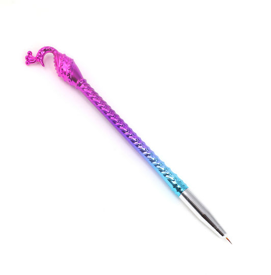 Global Fashion Painting Brush 000 Fine Chameleon Peacock Brush