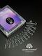 Global Fashion Plastic Nail Forms Markings Stiletto 120 Pcs No 2 25370