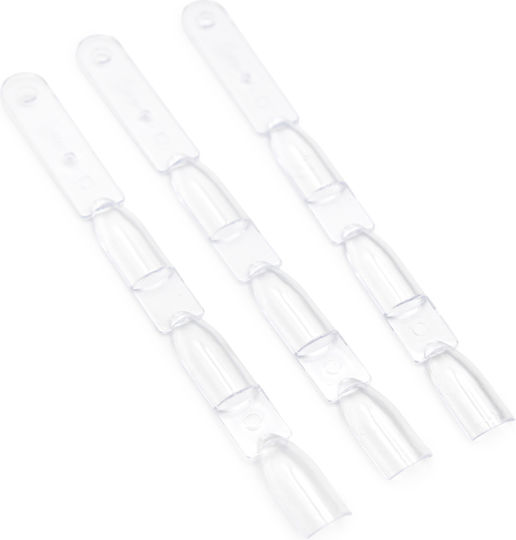 Global Fashion Farbfächer auf Ring für 3 Nägel Transparent