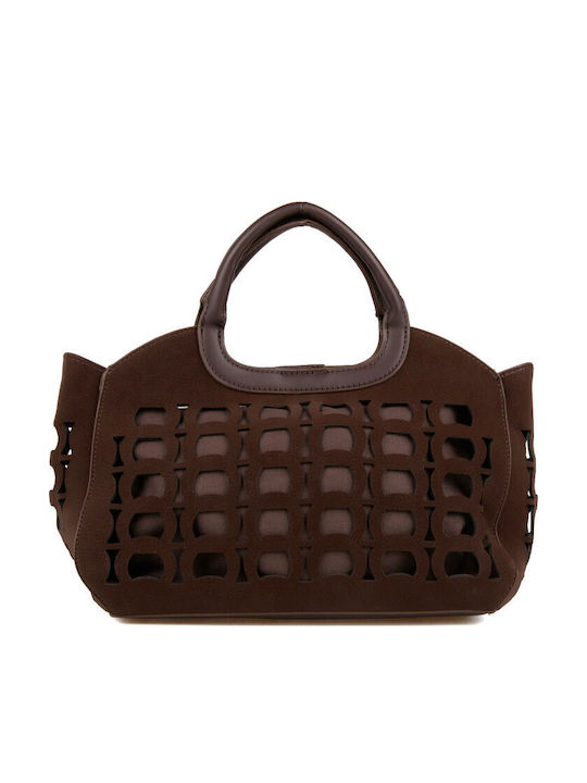 Braune Damenhandtasche