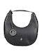Set Leather Women's Shoulder Bag Black