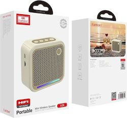 Earldom Bluetooth-Lautsprecher 5 W mit einer Akkulaufzeit von bis zu 3 Stunden in Beige ET-A36 Earldom Bluetooth-Lautsprecher 5 W mit einer Akkulaufzeit von bis zu 3 Stunden in Beige ET-A36