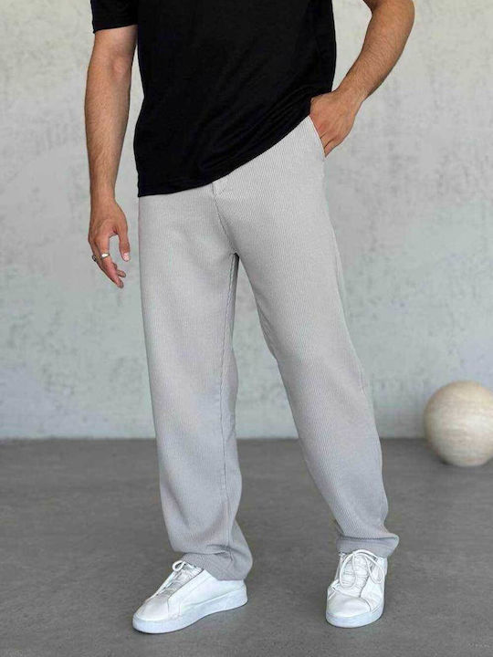 Men's Trousers Loose Fit Grey
