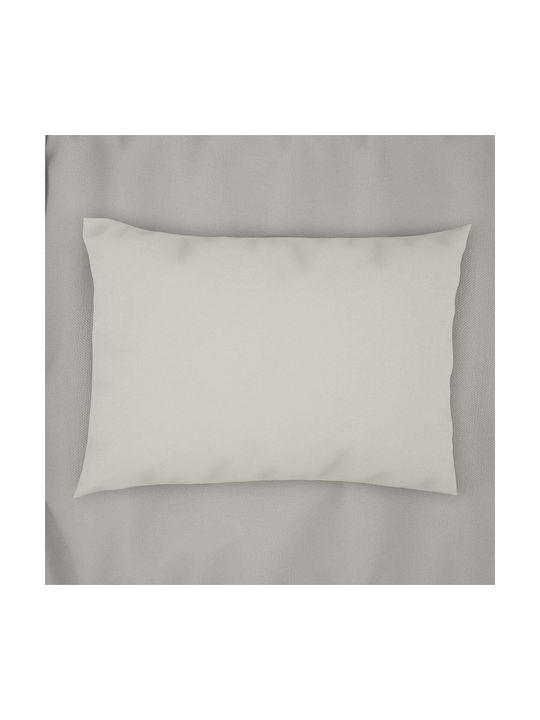 Dimcol Exotic Line Pillowcase Set Ecru 50x70cm