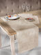 Saint Clair 3007 Plastic Beige Placemat 45x33cm 4 Pieces