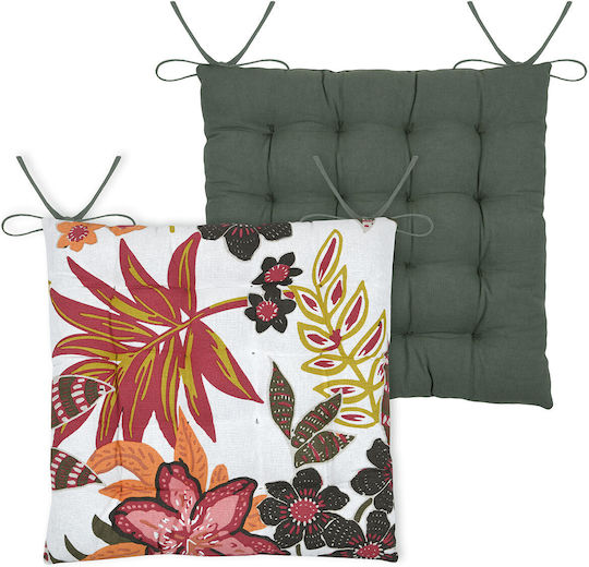 Μαξιλάρι Καρέκλας Κήπου Tenali Multicolore 38x38εκ.