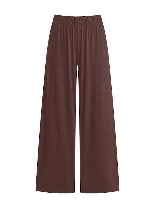 Celestino Women's Plain Wide-Leg Trousers Loose...