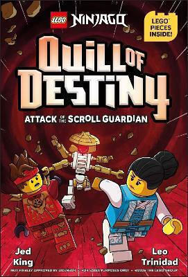 Lego Ninjago Quill Of Destiny Attack Of The Scroll Guardian Jed King Dk Flip
