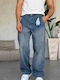Мъжки дънки Loose Baggy Fit Сини