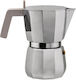 Alessi Moka Espresso Pot Inox Silver