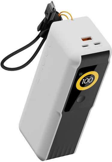 Xtorm NextGen Power Bank 27000 mAh 140 W mit USB-A-Anschluss und 2 USB-C-Anschlüssen mit Power Delivery Weiß
