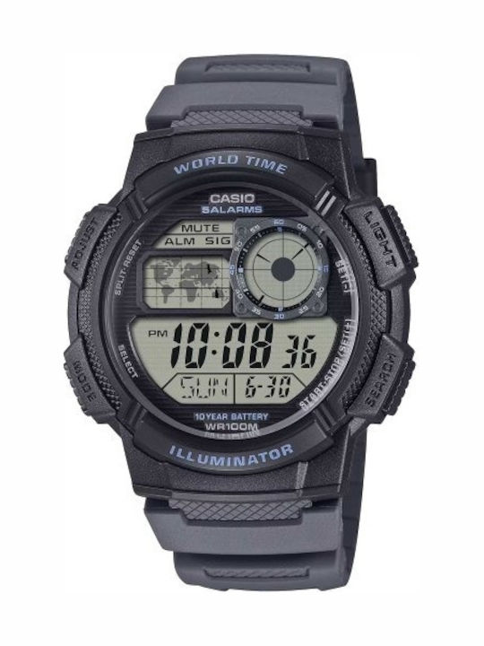 Casio Men's Battery-Powered Watch with Rubber S...