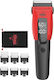 Professional Rechargeable Stainless Steel Dog Grooming Clipper 6300rpm