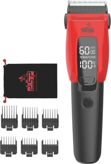 Professional Rechargeable Stainless Steel Dog Grooming Clipper 6300rpm