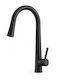 Higold Counter-Mounted Kitchen Faucet with Pull-Out Spray Black