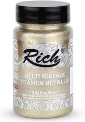 Rich 90ml Multi-Surface Titanium Metallic Honey Foam Rich 90ml Multi-Surface Titanium Metallic Honey Foam