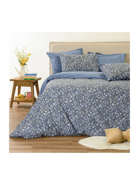Melinen Ultra Double Bed Sheet Set 205x270cm Je...
