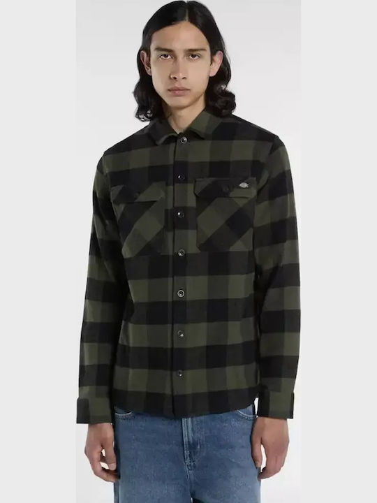 Dickies Sacramento Μακρυμάνικο Πουκάμισο Deep D...