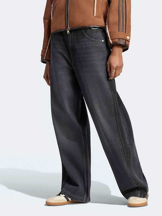 Adilenium Season 6 Women's Baggy Fit Jeans Black