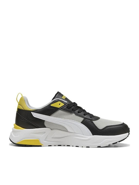 PUMA Trinity 2 Lt Сникърси Черни-бели-жълти