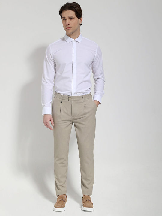 Makan Beige Herrenhose
