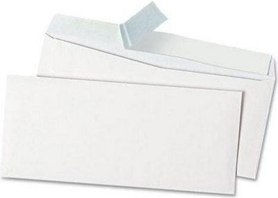 Salko Paper Set Briefumschläge mit Haftklebung 500 Stück 11,5 x 23 cm