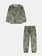 Dpam Kinderpyjama Grün