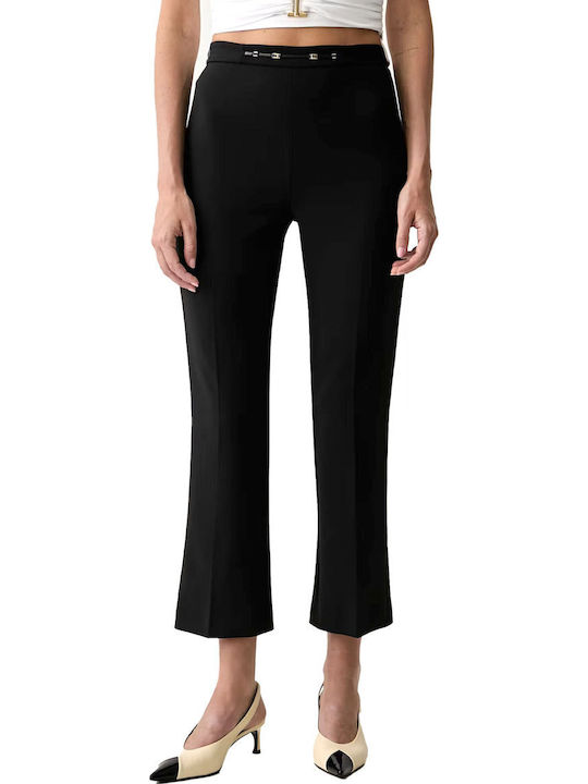 Pantaloni de Damă din Țesătură Negri