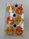 Craft Fun Christmas Decoration Gel Window Sticker Pumpkins Pbh 12/144