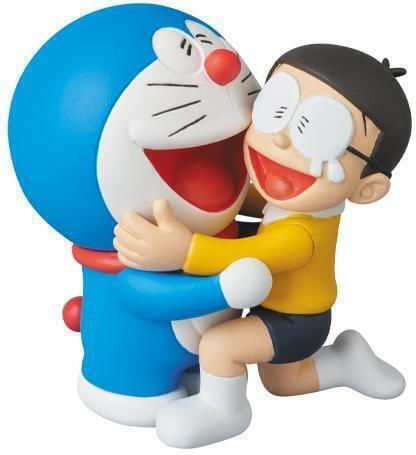 Doraemon Kaettekita Doraemon Statue Set 2 6cm