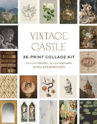Vintage Castle Wall Collage Kit Insight Editions Insight Editions